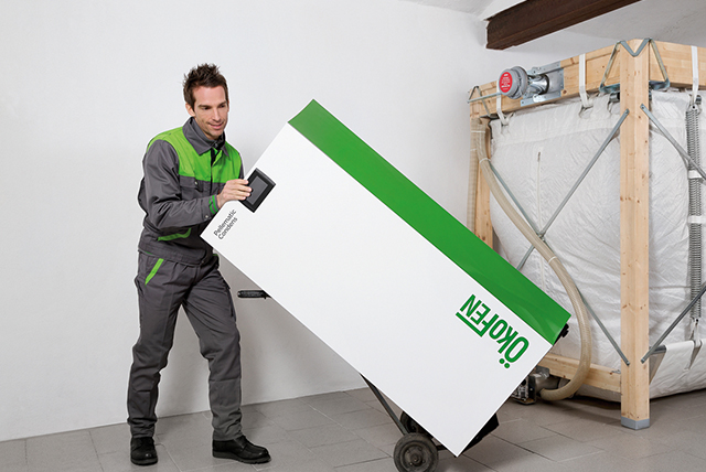 Aufbau-Heizung Reichel Haustechnik Ökofen